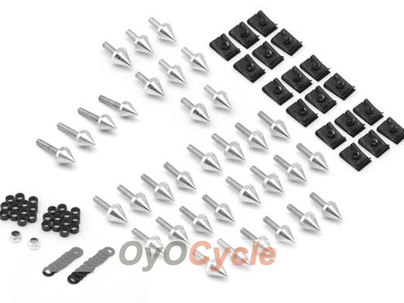 Fairing Screw Bolts for 04-06 Yamaha YZF-R1 - Silver #OYO87903371 Main image