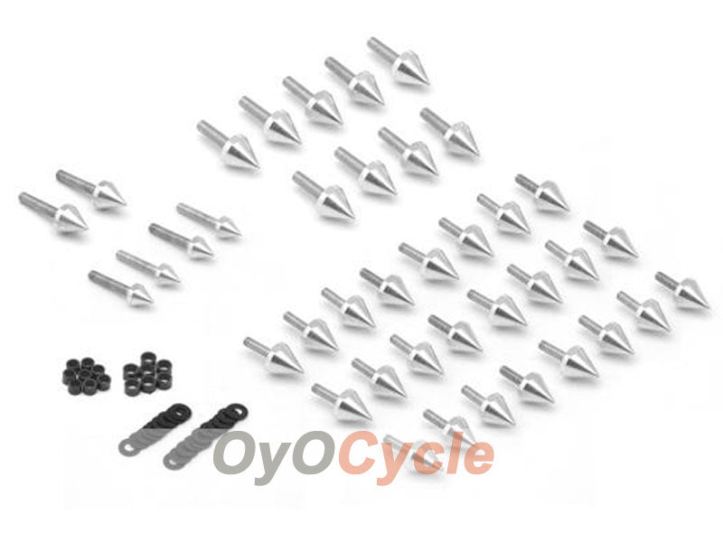 Fairing Screw Bolts for 03-07 Yamaha YZF-R6 - Silver #OYO87903376