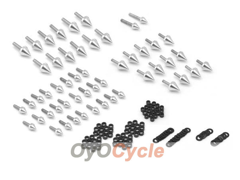 Fairing Screw Bolts for 99-02 Yamaha YZF-R6 - Silver #OYO87903370