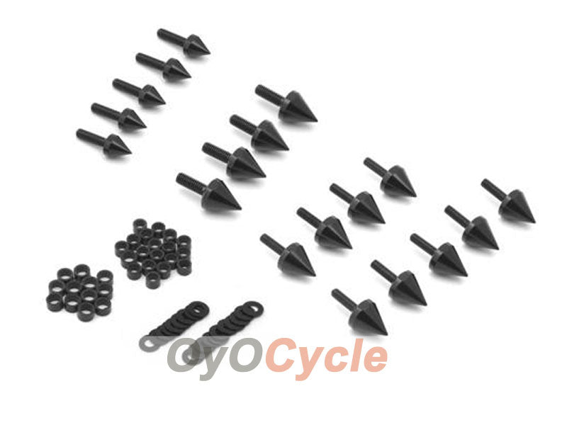 Fairing Screw Bolts for 04-05 Kawasaki Ninja ZX10R - Black #OYO87903356