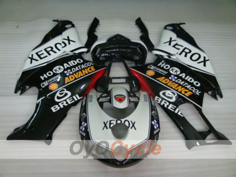 Injection Fairing kit for 05-06 Ducati 999 - White, Black - Xerox #OYO87902381 Main image