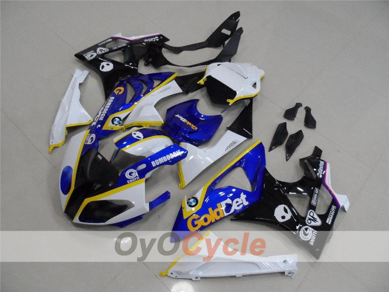 Injection Fairing kit for 09-14 BMW S1000RR - Blue, Black - Factory Style #OYO87902400 Main image