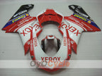 Injection Fairing kit for 08-13 Ducati 848 - Red, White - Xerox #OYO87902227