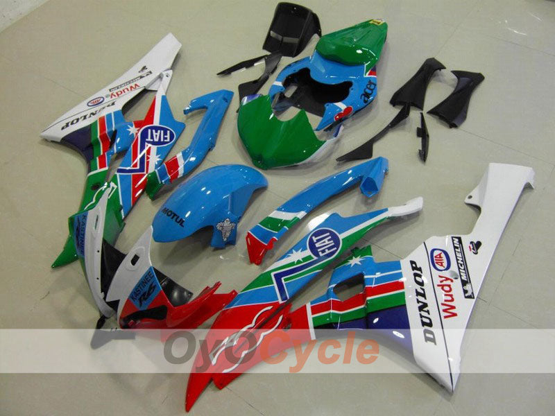 Injection Fairing kit for 06-07 YZF-R6 - Multicolour - DUNLOP, FIAT, MOTUL #OYO87900931