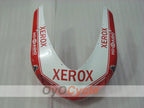 Injection Fairing kit for 08-13 Ducati 848 - Red, White - Xerox #OYO87902227