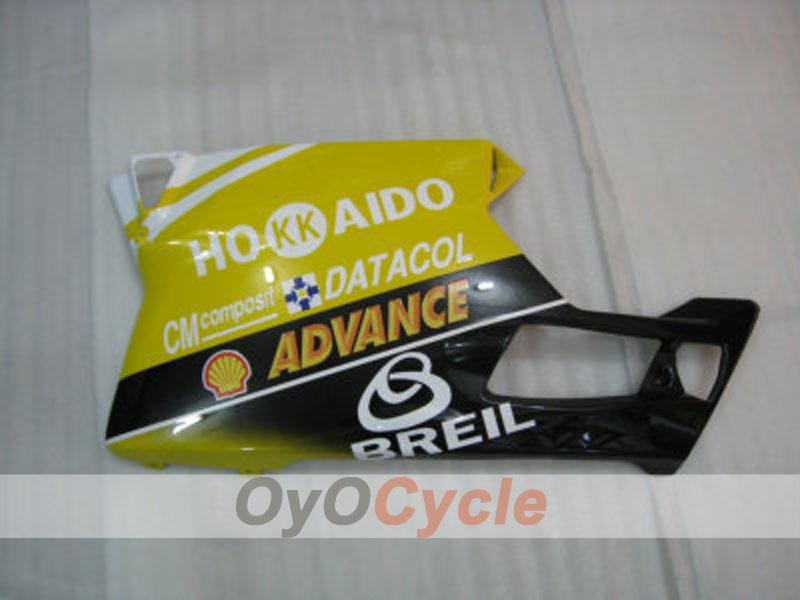 Injection Fairing kit for 05-06 Ducati 999 - Yellow, White - Xerox #OYO87902380