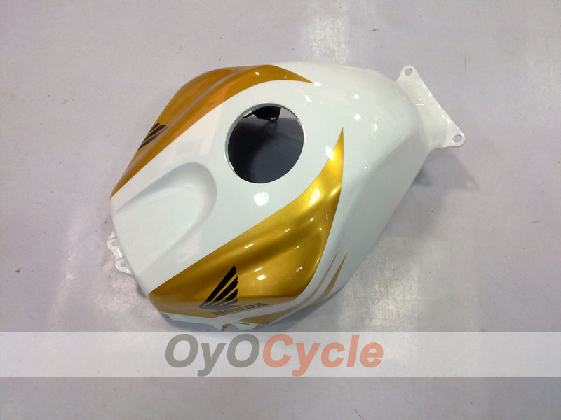 Injection Fairing kit for 03-04 CBR600RR - White, Gold - Repsol #OYO87902563