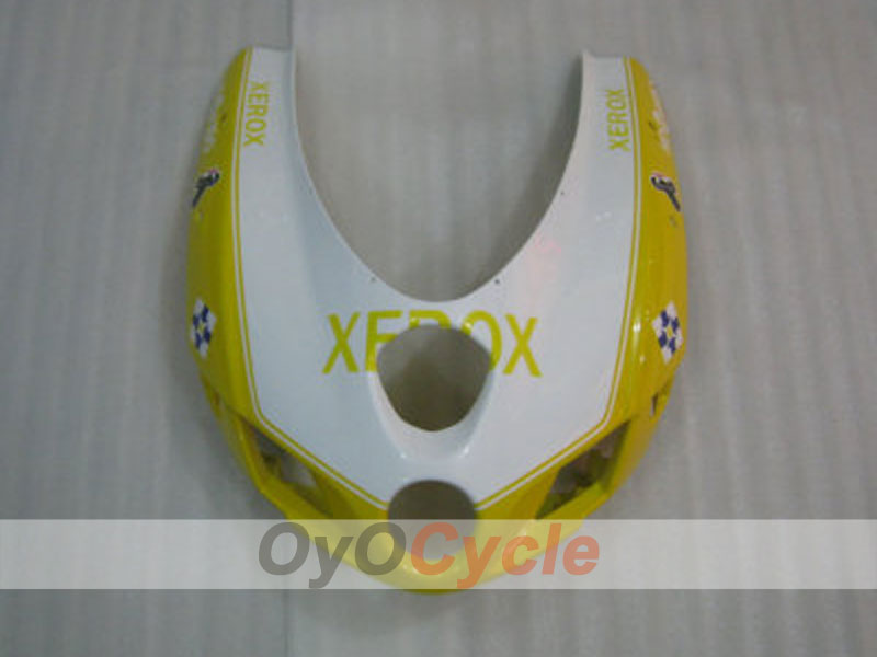 Injection Fairing kit for 05-06 Ducati 999 - Yellow, White - Xerox #OYO87902380