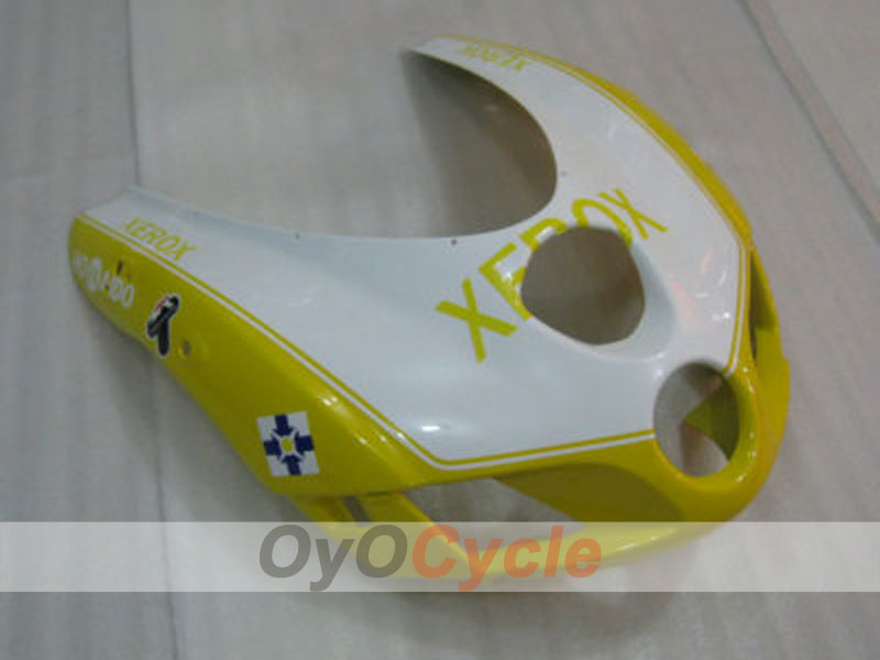 Injection Fairing kit for 05-06 Ducati 999 - Yellow, White - Xerox #OYO87902380