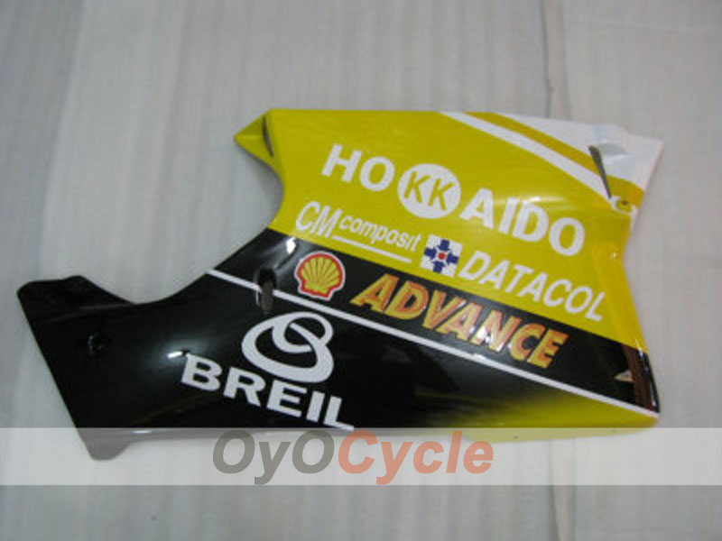 Injection Fairing kit for 05-06 Ducati 999 - Yellow, White - Xerox #OYO87902380
