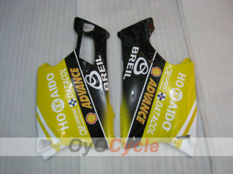 Injection Fairing kit for 05-06 Ducati 999 - Yellow, White - Xerox #OYO87902380