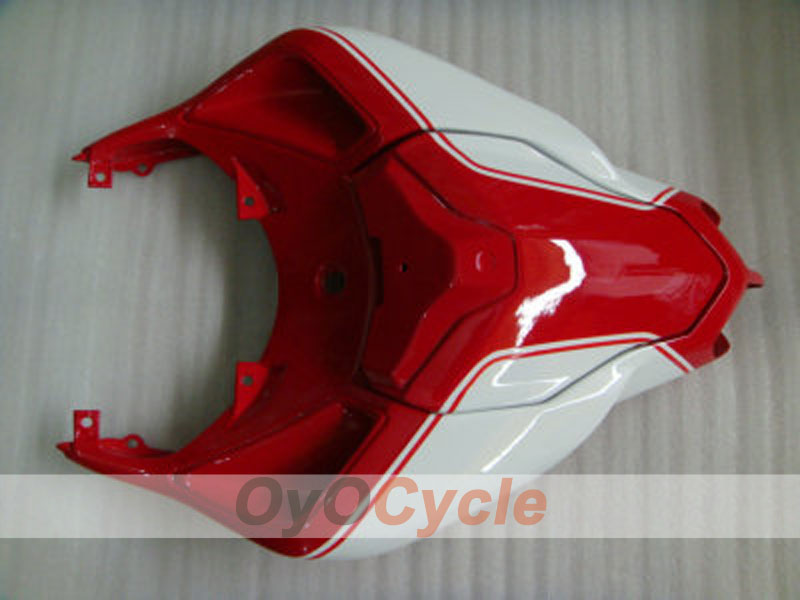 Injection Fairing kit for 08-13 Ducati 848 - Red, White - Performance #OYO87902212