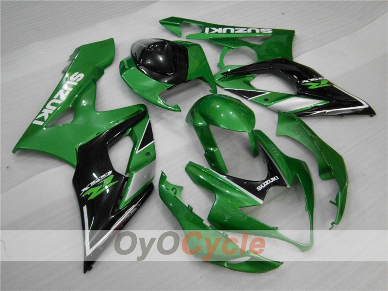 Injection Fairing kit for 05-06 GSX R1000 - Green, Black - Factory Style #OYO87901983 Secondary image