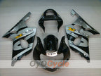 Injection Fairing kit for 00-02 GSX R1000 - Black, Silver - Factory Style #OYO87901772