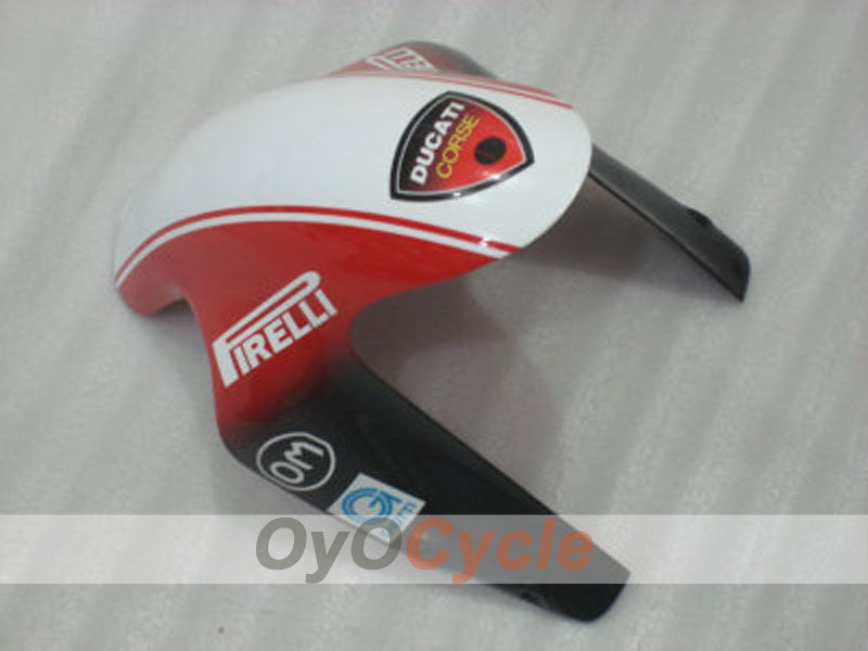 Injection Fairing kit for 07-09 Ducati 1098 - Red, White - Xerox #OYO87902220