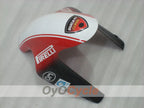 Injection Fairing kit for 08-13 Ducati 848 - Red, White - Xerox #OYO87902227