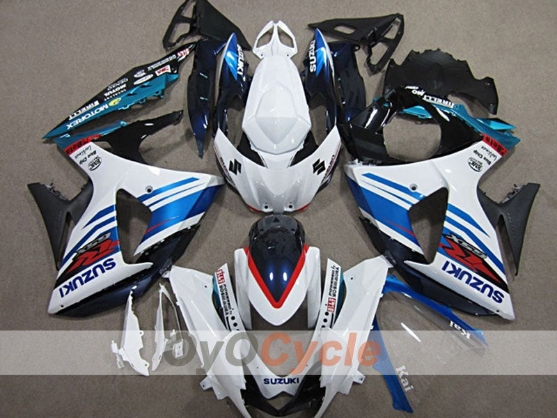 Injection Fairing kit for 09-16 GSX R1000 - Blue, White, Black - Factory Style #OYO87904702 Main image