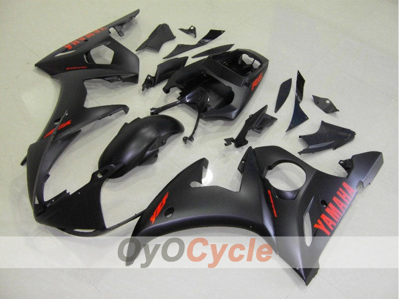 Injection Fairing kit for 05 YZF-R6 - Black, Matte - Factory Style #OYO87902637