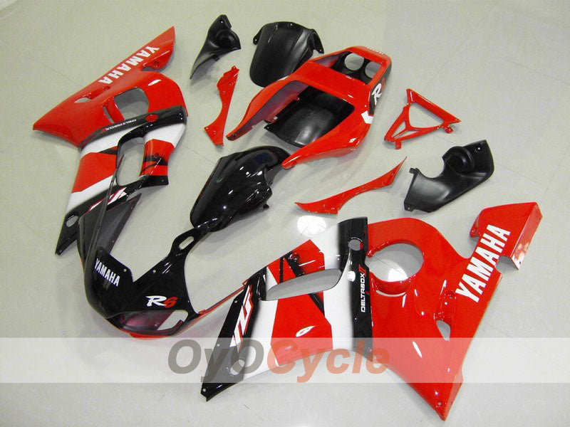 Injection Fairing kit for 98-02 YZF-R6 - Red, Black - Factory Style #OYO87901005