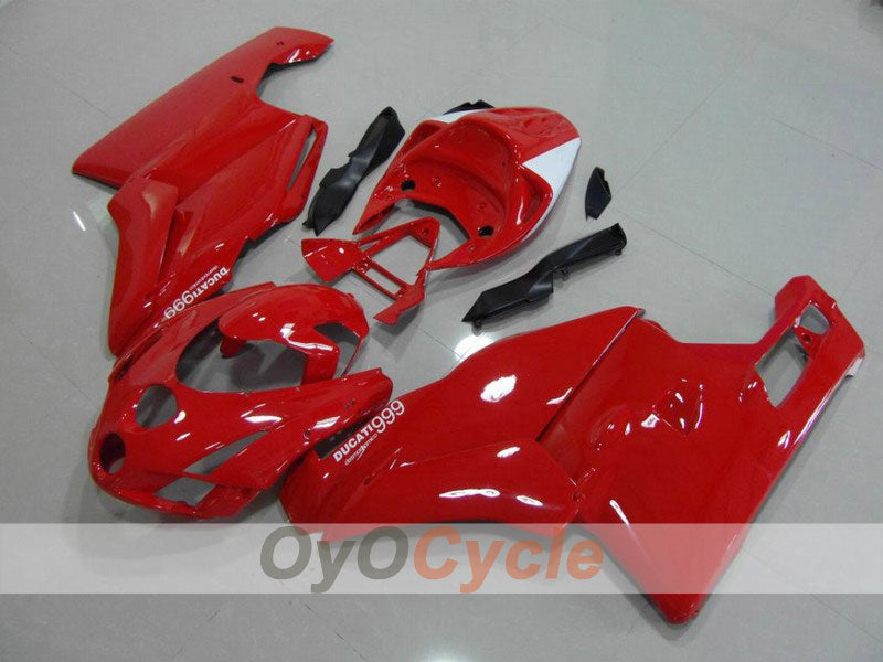 Injection Fairing kit for 03-04 Ducati 999 - Red, Black - Factory Style #OYO87902358 Main image
