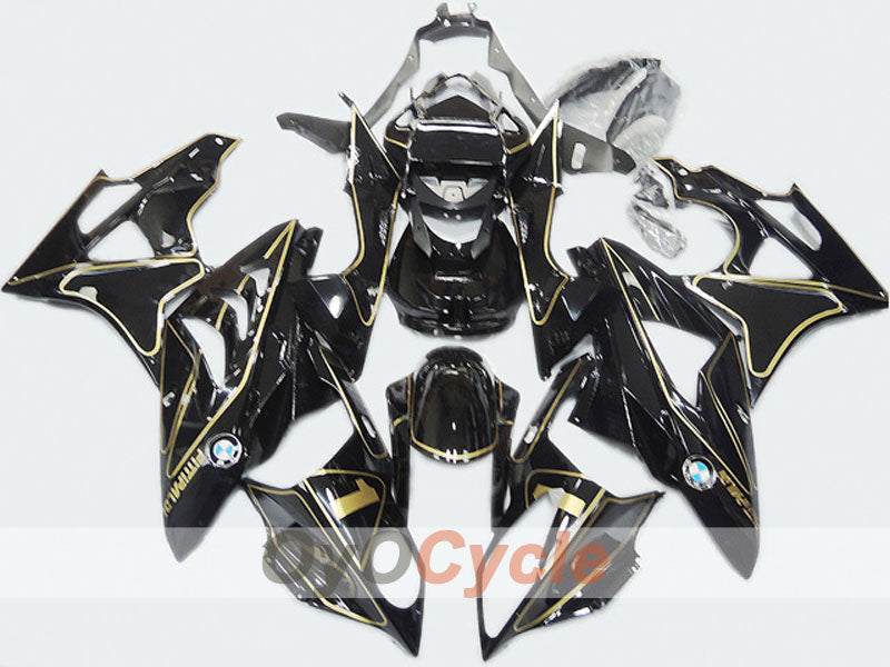 Injection Fairing kit for 09-14 BMW S1000RR - Black - Factory Style #OYO87904685 Main image