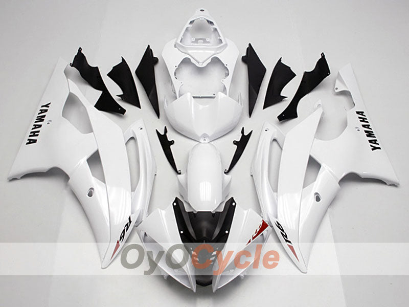 Injection Fairing kit for 08-16 YZF-R6  - White - Factory Style #OYO87904737 Main image