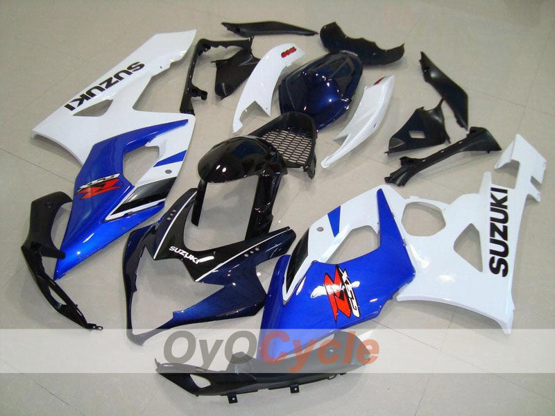 Injection Fairing kit for 05-06 GSX R1000 - White, Black - Factory Style #OYO87902003