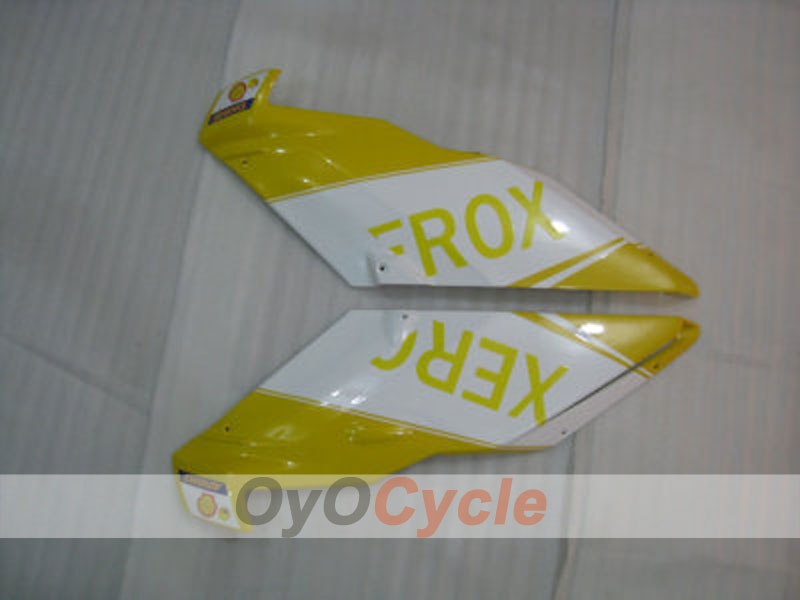 Injection Fairing kit for 05-06 Ducati 999 - Yellow, White - Xerox #OYO87902380