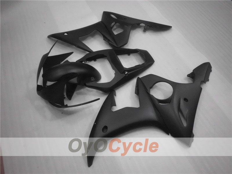 Injection Fairing kit for 03-04 YZF-R6 - Black, Matte - Factory Style #OYO87900915