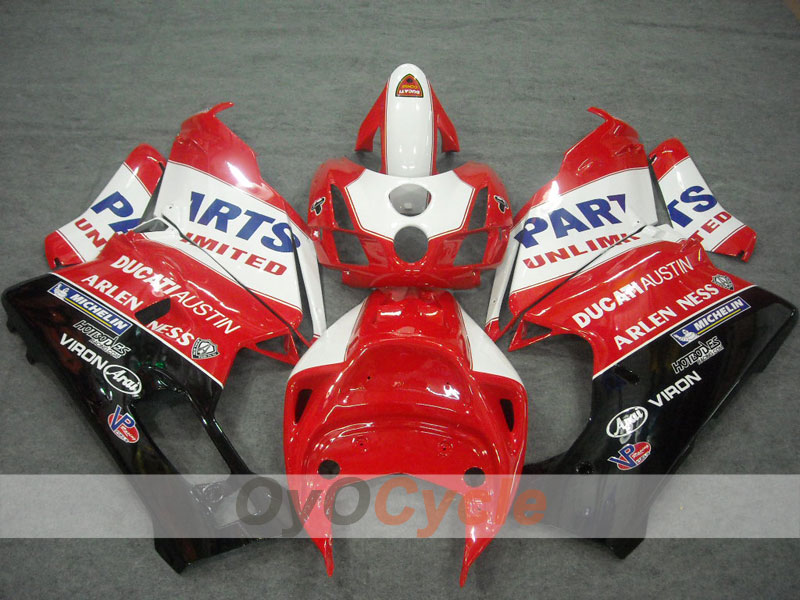 Injection Fairing kit for 03-04 Ducati 999 - Red, White - Factory Style #OYO87902357
