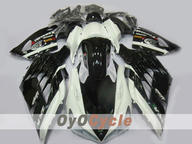 Injection Fairing kit for 12-25 NINJA ZX-14R - White, Black - Factory Style #OYO87914620