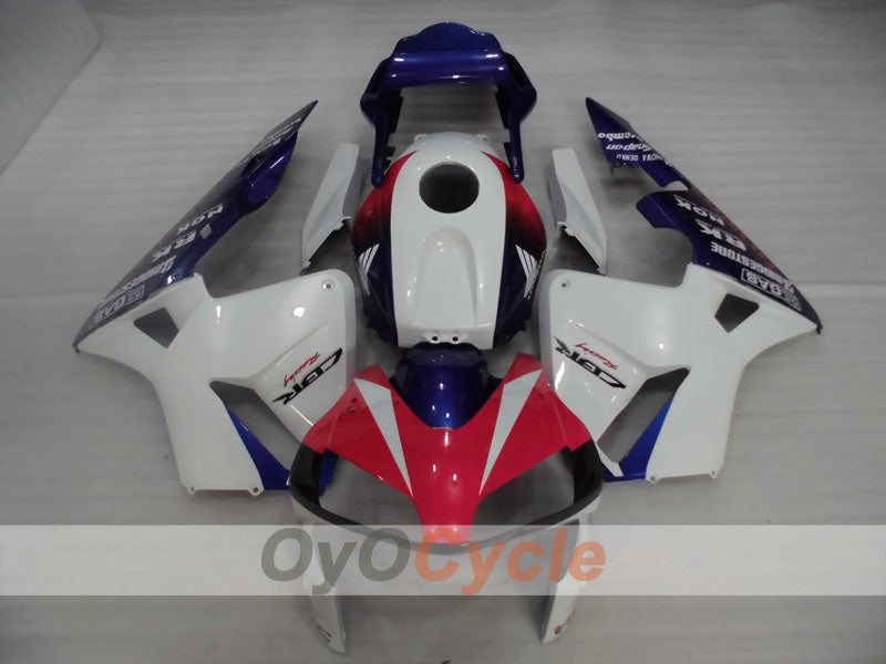 Injection Fairing kit for 03-04 CBR600RR - Blue, White - Factory Style #OYO87902560 Secondary image