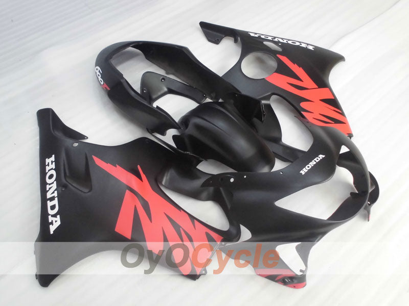 Injection Fairing kit for 99-00 CBR600F4 - Red, Black, Matte - Factory Style #OYO87900117