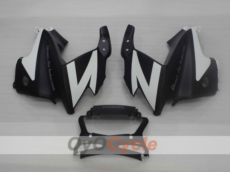 Injection Fairing kit for 97-98 CBR600F3 - White, Black, Matte - Factory Style #OYO87900062