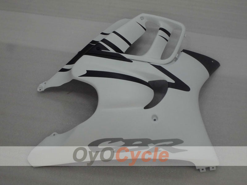 Injection Fairing kit for 97-98 CBR600F3 - White, Black, Matte - Factory Style #OYO87900062