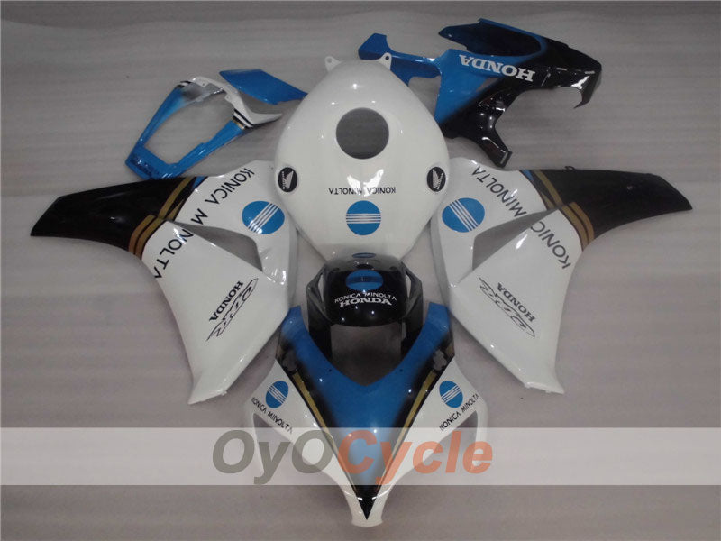 Injection Fairing kit for 08-11 CBR1000RR - Blue, White - Konica Minolta #OYO87900691 Main image