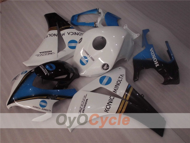 Injection Fairing kit for 08-11 CBR1000RR - Blue, White - Konica Minolta #OYO87900691 Secondary image