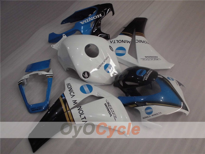 Injection Fairing kit for 08-11 CBR1000RR - Blue, White - Konica Minolta #OYO87900691