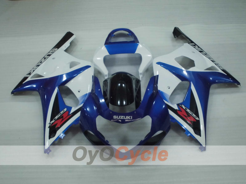 Injection Fairing kit for 00-02 GSX R1000 - Blue, White - Factory Style #OYO87905199