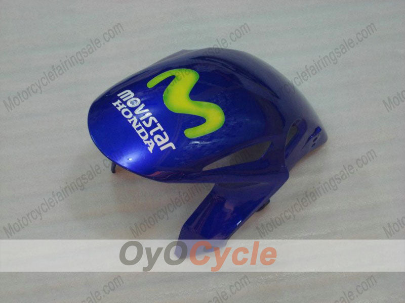 Injection Fairing kit for 08-11 CBR1000RR - Yellow, Blue - Movistar #OYO87900701