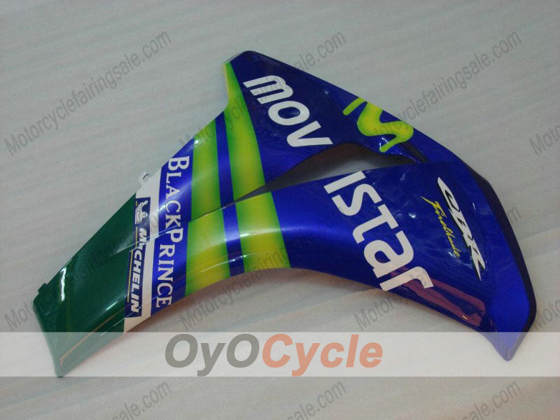 Injection Fairing kit for 08-11 CBR1000RR - Yellow, Blue - Movistar #OYO87900701