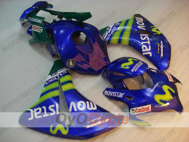 Injection Fairing kit for 08-11 CBR1000RR - Yellow, Blue - Movistar #OYO87900701