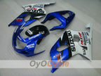 Injection Fairing kit for 00-02 GSX R1000 - Blue, White - MOTUL #OYO87905188