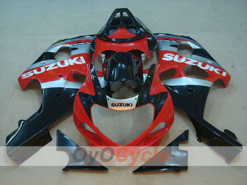Injection Fairing kit for 00-02 GSX R1000 - Red, Black - Factory Style #OYO87901758 Secondary image
