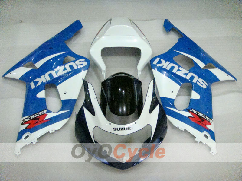 Injection Fairing kit for 01-03 GSX R600 - Blue, White, Black - Factory Style #OYO87905095 Secondary image