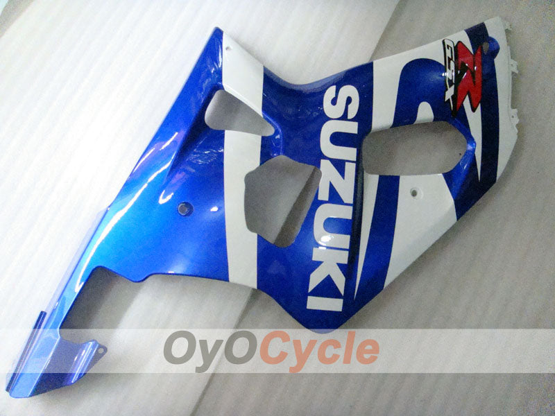 Injection Fairing kit for 00-02 GSX R1000 - Blue, White - Factory Style #OYO87901763