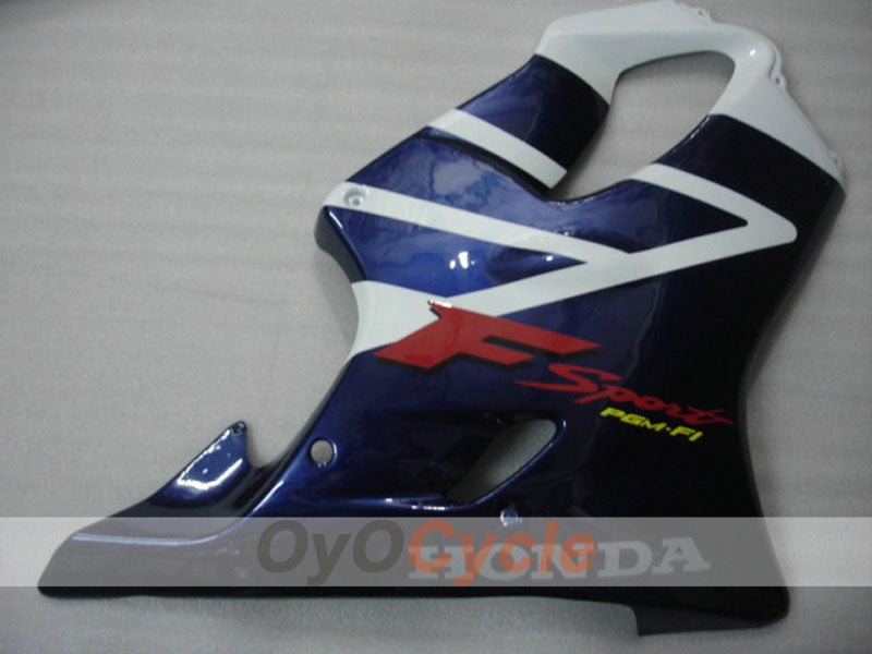Injection Fairing kit for 01-03 CBR600F4i - Blue, White - Factory Style #OYO87900184