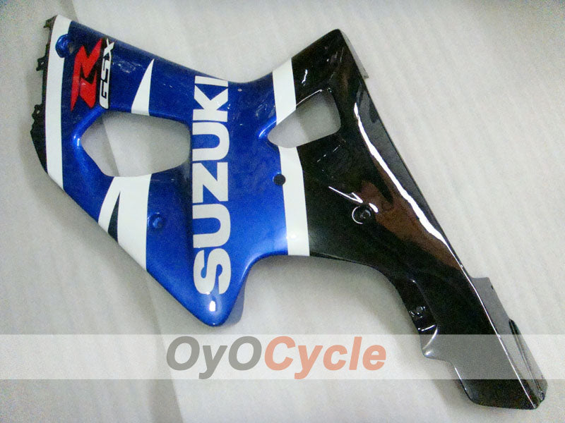 Injection Fairing kit for 00-03 GSX R750 - Blue, Black - Factory Style #OYO87901110