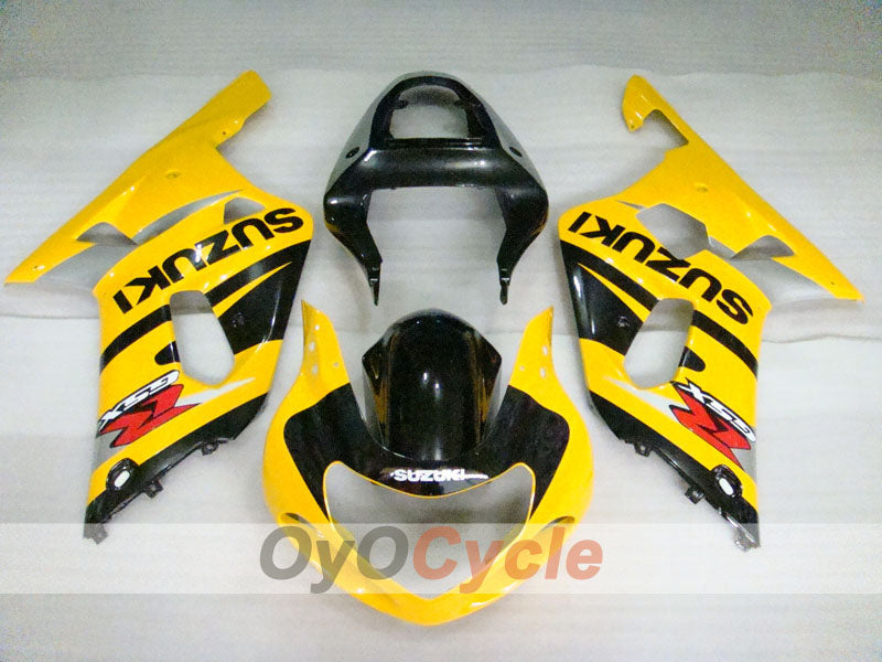 Injection Fairing kit for 00-02 GSX R1000 - Yellow, Black - Factory Style #OYO87901798 Secondary image
