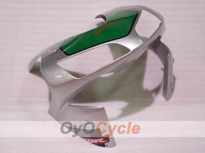 Injection Fairing kit for 03-04 CBR600RR - Red, Silver - Cup Needle #OYO87900223